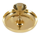 24kt Gold Plated Brass Chalice Cup And Bowl Intinction Set For Holy Communion