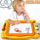 Magnetic Drawing Board Large Doodle Pad Erasable Preschool Travel Toy Girls Boys