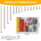 840 Pcs Breadboard Jumper Wires Kit  Pcb Breadboard Jumper Wire Cables  Solde   