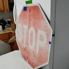 Stop Sign 30  Authentic Retired Street Traffic Road Sign Lot 12-470
