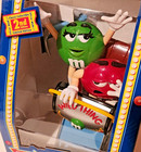 M m s Wild Thing Roller Coaster Candy Dispenser Silver Variant 2nd Edition 2002