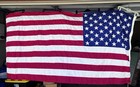 Vintage Us Navy 50 Star Ensign U s  National Flag - Usn - 1972 - Vietnam Era