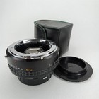 Focal Mc 2x Converter Lens With Leather Case Vintage 1970s