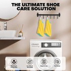 1pc Reusable Plastic Shoe Washing Bag For Laundry - Sneaker Cleaning Kit 