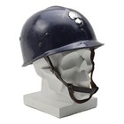 Original Belgian Military Plastic Helmet Vintage Badge Insignia Blue