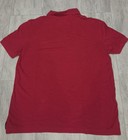 Nautica Men s Classic Fit Polo Shirt L Regular Red Cotton Knit Logo