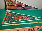 4pcs Vintage Baltimore Orioles Full Size Pennants 1983-1996 World Series All Sta