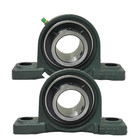 4-pack 1-3 8  Bore Ucp207-22 Self-align Pillow Block Bearing Solid Base