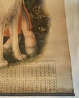Vintage Shanghai Poster Calendar Advertisement Japan Empire Sea Fire Insurance 