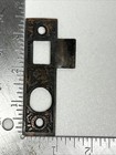 Antique Russell And Erwin Mortise Door Strike Plate Floral Design