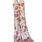 Easel Women Romper Sm Wide Leg Halter Pink Floral Wedding Guest Beach Resort