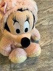 Disney Store Pink Mickey Mouse Plush 15    Easter Bunny Rabbit Stuffed Animal Baby