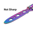 Butterfly Trainer  Unsharp-blade Practice Training Tool Stainless Steel