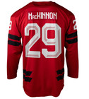 Men s 2026 Canada Bauer Olympics Red Replica Hockey Jersey Nathan Mackinnon