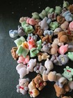 Vintage Mini Flocked Fuzzy  Bear 1    - 1 5    Mixed Lot Over 130