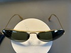 1970s Vintage Ray Bans Gold Frame Aviator With Dark Lenses   Belt Loop Case