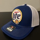 Miller Lite Trucker Hat Richardson 112 Cap Vintage Style