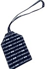 Fifa World Cup B w Logo Luggage Tag Cotton Fabric Fan Gift Idea Hand Made