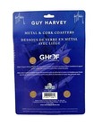 Guy Harvey Coasters Metal And Cork Set Of 4 Brand New In Box  
