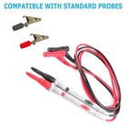 For Fluke Multimeter Test Lead Kit 4mm Banana Plug Probe Tip Alligator Clip