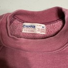 1960s True Vintage Champion Running Man Women   s Size Medium Salmon Pink Crewneck