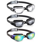 Swimming-goggles-adult Swim-goggles-men And Women  Y01-clear   Black   Aqua