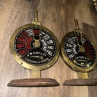 Pair J w  Ray   Co  Ships Brass Telegraph Book Ends Liverpool   London