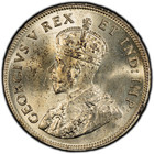 East Africa  1925 1 Shilling Pcgs Ms64     Only 3 Finer  Billon Lion Is The Bomb