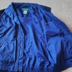 Heidelberg - Quad Graphics - Printing Press Blue   Black Windbreaker Jacket - Xl