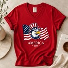 America 250 Shirt patriotic Uncle Sam Eagle Tee usa Semiquincentennial T-shirt 