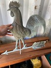 Vintage Copper Rooster Weathervane