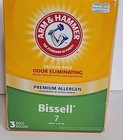Arm   Hammer Bissell 7 Vacuum Bags Odor Eliminating 3 Bags Open Box 62615g