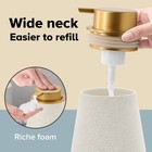 Soap Dispenser Ceramic Foaming Soap Dispenser 12 Oz Bathroom Hand Pump Dispenser