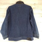 Vintage Y2k Sean John Two Toned Patchwork Denim Jacket Men s Size Xl Zip Pockets