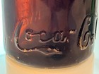 Antique Coca-cola Bottle Amber Straight Side 1905-16 Nashville Tn