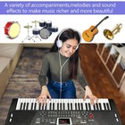 61 Key Piano Keyboard keyboards Piano With Built-in Speaker Microphone  Sheet