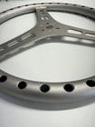15  Lightweight Silver Aluminum Flat Steering Wheel     Imca Circle Track Racing