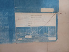1950 Douglas Aircraft F-4 Fighter Master Diagram Blueprint 3  X About 28  Jrr32