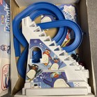 Vtg Schylling Playful Penguin Race Electronic Motorized Slide Toy Complete Works
