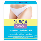 Brazilian Hard Wax Kit 4oz  Waxing Kit For Hair Removal With Pre-epilation Oi   