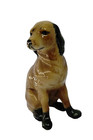 Mcm Vintage Dog Figurine 5 25 Tallin Estonia Soviet Union Porcelain Hand Painted