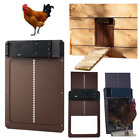 Automatic Chicken Coop Door Waterproof With Light Sensor Poultry Gate Hen House