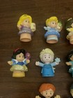 Little People Disney Princess Lot 10 Figures Princess Bed Elsa Jasmine Belle