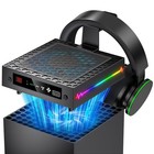  led Display  Auto Cooling Fan For Xbox Series X With 9 Rgb Light  Cooling Syste