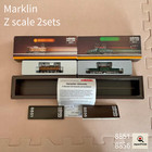 Marklin Z Scale Locomotive Set 8851 8856 Brown Crocodile   Green Ce 6 8 Electric