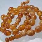 Natural Baltic Amber Islamic Prayer 33 Beads Misbaha Tasbih Rosary 72g Pressed