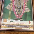 Vintage Shrinathji Krishna Framed Devotional Print India Gujarati Nathdwara Art