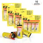 160 Rolls Insect Bug Fly Glue Paper Catcher Sticky Flies Trap Ribbon Tape Strip