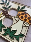 Vintage 1970s Mcm Sears Roebuck Merry Mushroom Outlet Plate Cover Retro Kitchen