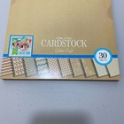 Colorbok Cardstock 30 Sheets 8 5in X 11in Crafts Scrapbook Fun Glitter